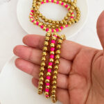 Pulsera Jacinta con baño de oro | Miguela Jewerly