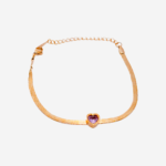 Pulsera Clavel con baño de oro | Miguela Jewerly